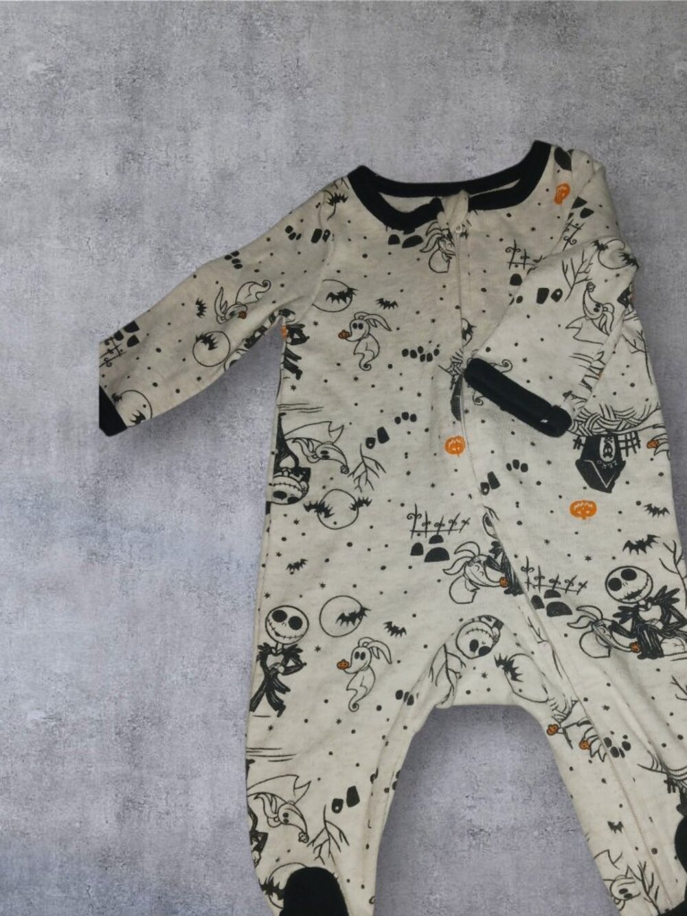 Disney The Nightmare Before Christmas Footed Sleeper Newborn